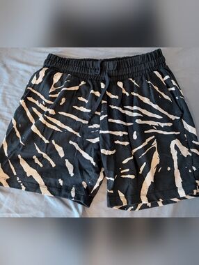 Zara Black Knit Casual Shorts